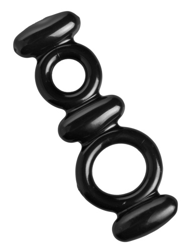 Dual Stretch to Fit Cock and Ball Ring  3