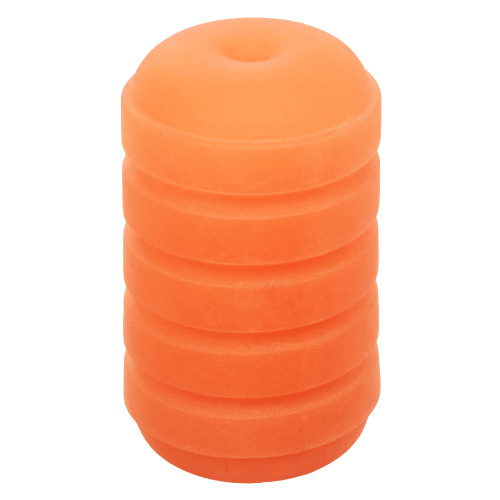 Pop Sock Ribbed - Orange  5