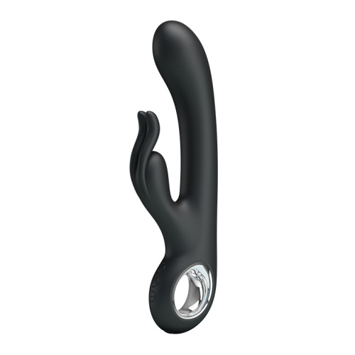 Pretty Love Carina 7 Function Rabbit Syle Vibrator - Black  3