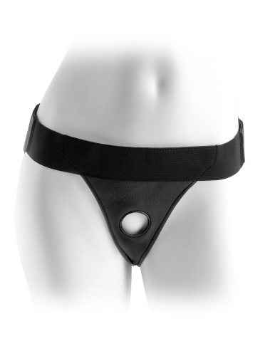 Fetish Fantasy Series Crotchless Harness - Black  3