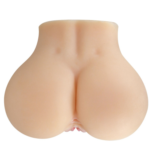 Mila Realistic Vagina and Ass Vibrator - Light  2
