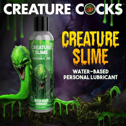 Creature Slime Water Based Lubricant 8oz  4