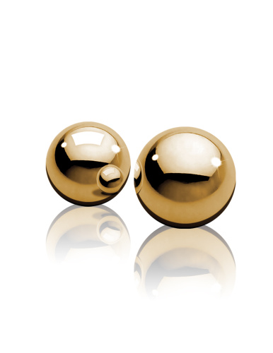 Fetish Fantasy Gold Ben-Wa Balls - Gold  2