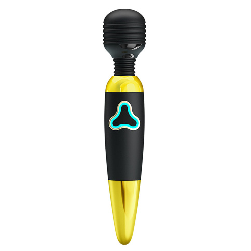 Pretty Love Body Wand With Led Light - Black and Gold  2