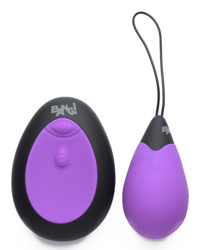 Bang - 10x Silicone Vibrating Egg - Purple  2