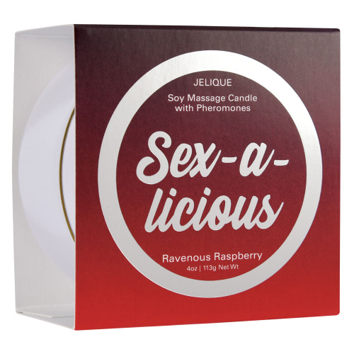 Mood Candle - Sex-a-Licious - Ravenous Raspberry - 4 Oz. Jar  5
