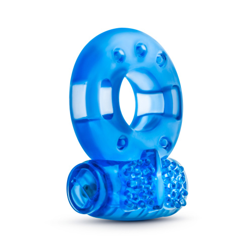 Stay Hard - Vibrating Cock Rings - 2 Pack - Blue  4