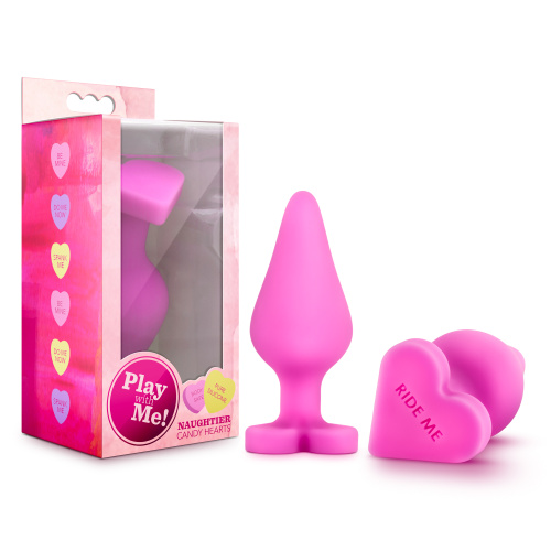 Naughtier Candy Hearts - Ride Me - Pink  4