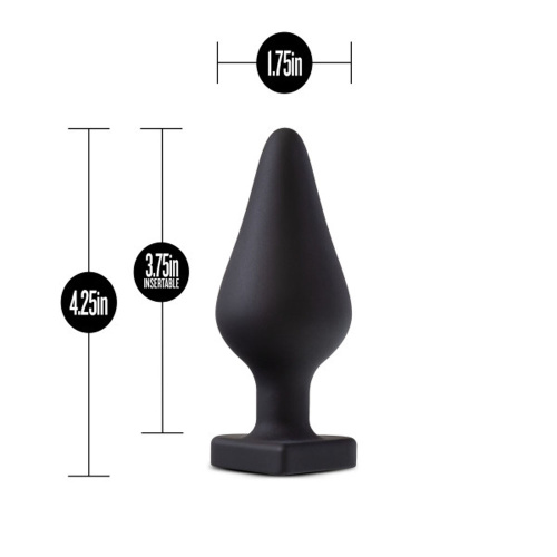 Temptasia - Fuck Me Butt Plug - Black  2