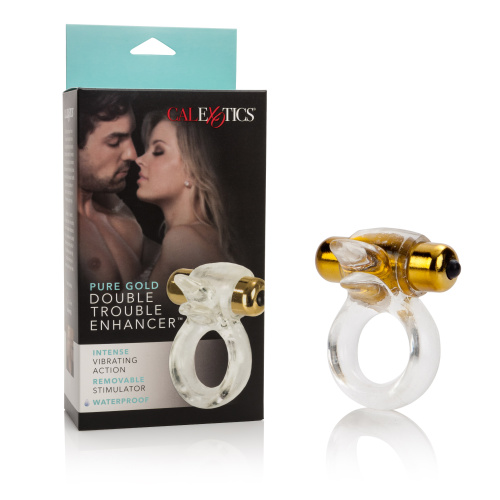 Extreme Pure Gold Double Trouble Couples Enhancer  5