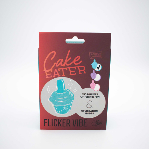 Cake Eater Clit Flicker Stimulator - Blue  2