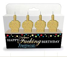 Happy Fucking Birthday Candle Set
