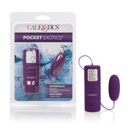 Waterproof Pocket Exotics Waterproof  Bullet - Purple  2