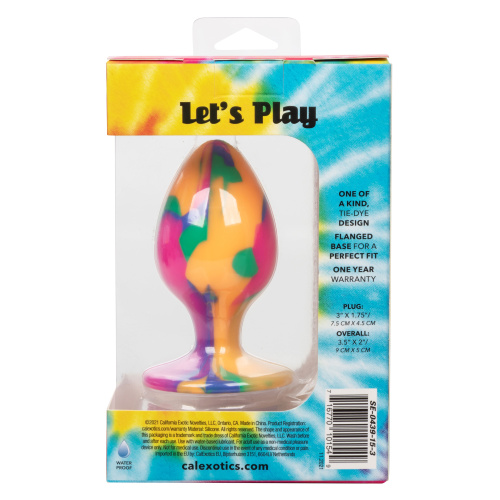 Cheeky Large Tie-Dye Plug  2