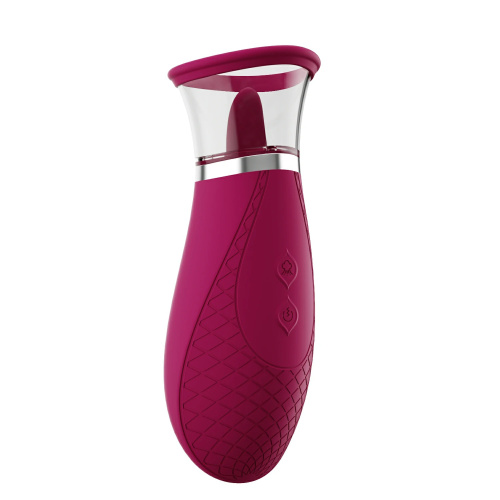 Scioness - Sucking and Licking Clitoral Stimulator - Wine Purple  3