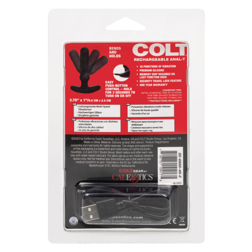 Colt Rechargeable Anal-T - Black  2