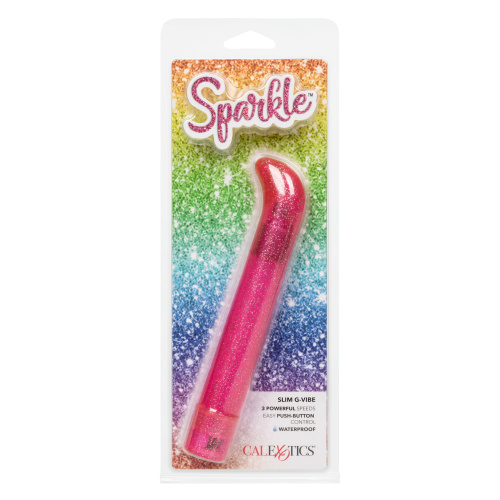 Sparkle Slim G-Vibe - Pink  2