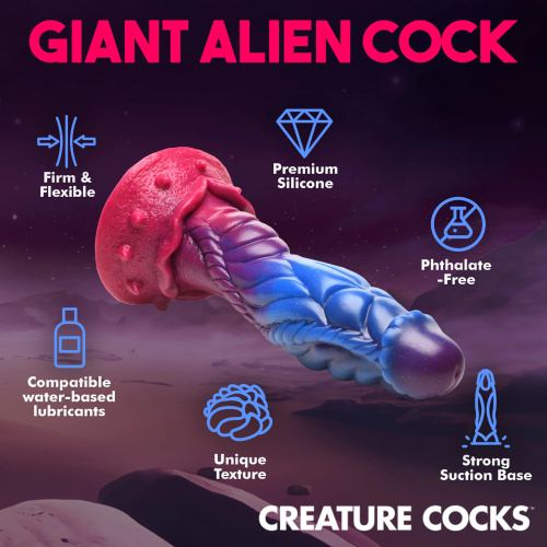 Intruder Alien Silicone Dildo  5