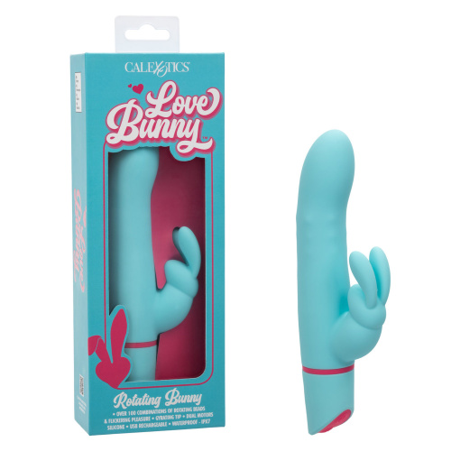Love Bunny Rotating Bunny - Blue  3
