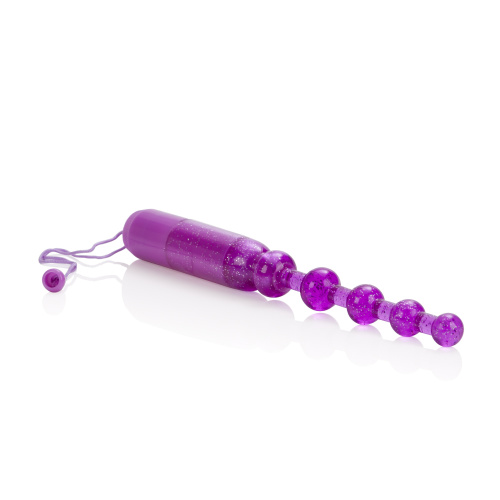 Vibrating Pleasure Beads - Purple  3