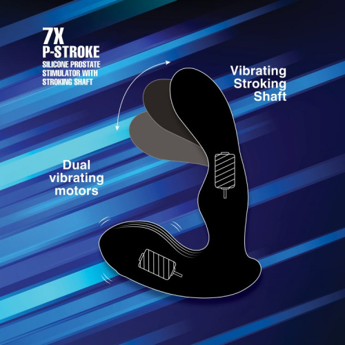 7x P-Milker Silicone Prostate Stimulator  With Milking Bead  2