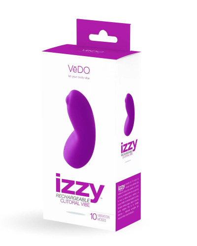 Izzy Rechargeable Vibe - Violet Vixen  2