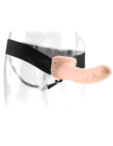 Fetish Fantasy Series 8 Inch Hollow Strap-on - Flesh  2