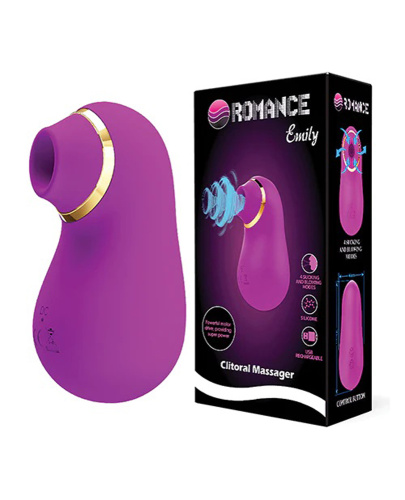 Pretty Love Romance Emily Sucking Clitoral  Massager - Fuchsia  5