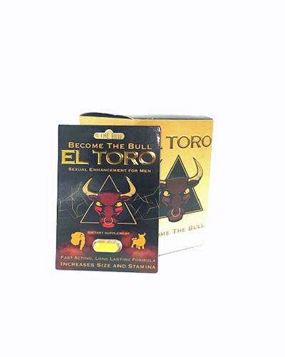 El Toro Male Enhancer 24 Ct Pill Display  2