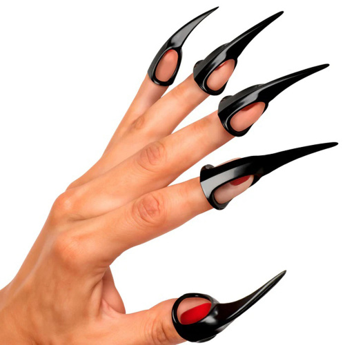 Talons 10 Piece Claws - Black  3