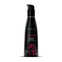 Aqua Cherry Flavored Water Based Intimate  Lubricant - 4 Fl. Oz.