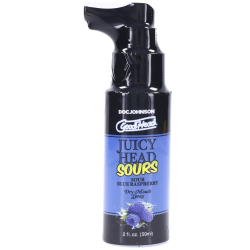 Goodhead - Juicy Head - Dry Mouth Spray - Sour  Blue Raspberry - 2 Oz  3