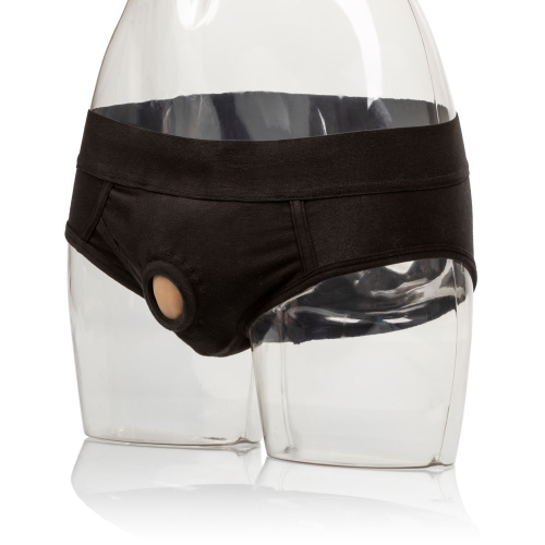 Packer Gear 4 Inch Silicone Packing Penis - Tan  3