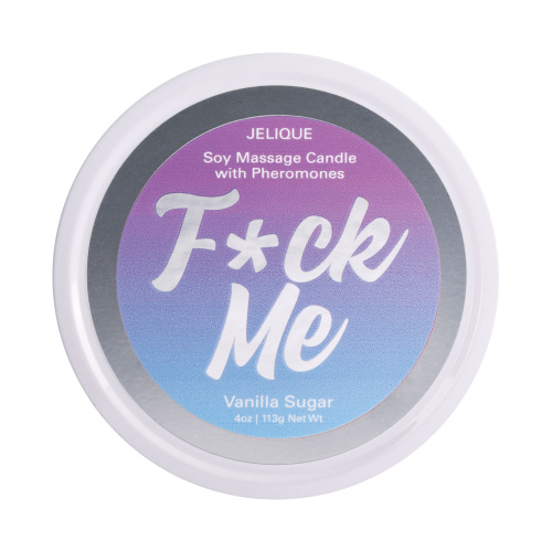 Mood Candle - Fuck Me - Vanilla Sugar - 4 Oz. Jar  2