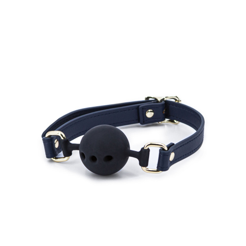 Bondage Couture - Ball Gag - Blue  2