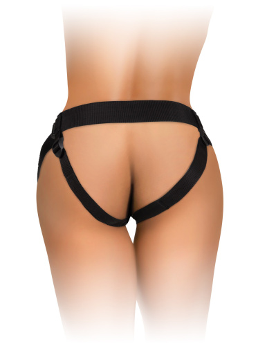 King Cock Elite Beginner's Body Dock Strap-on Harness - Black  2