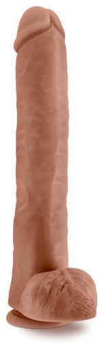 Au Naturel -  Daddy - 14 Inch Dildo - Mocha  5