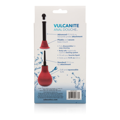 Vulcanite Anal Douche With Attachement  2
