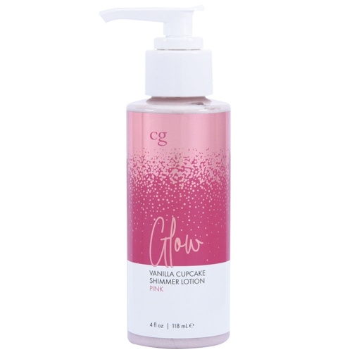 Glow Vanilla Cupcake Shimmer Lotion Pink 4 Oz  3