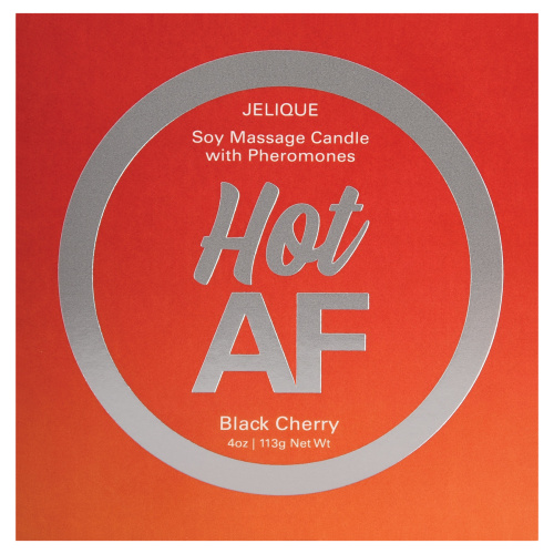 Mood Candle - Hot Af - Black Cherry - 4 Oz. Jar  4