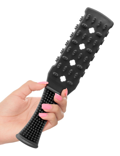 Fetish Fantasy Series Rubber Paddle - Black  3