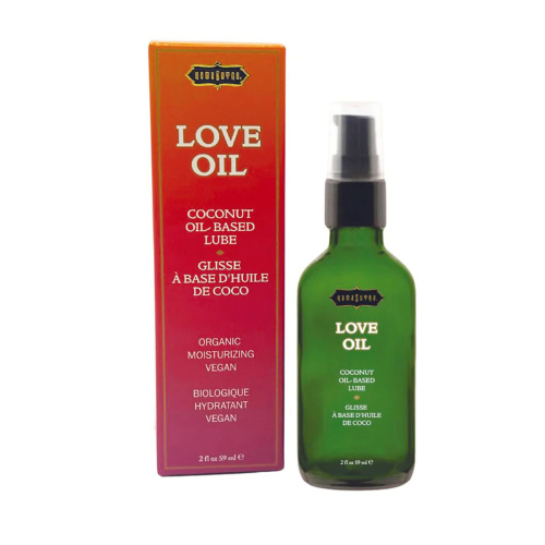 Love Oil Coconut Oil Based 2 Oz  2