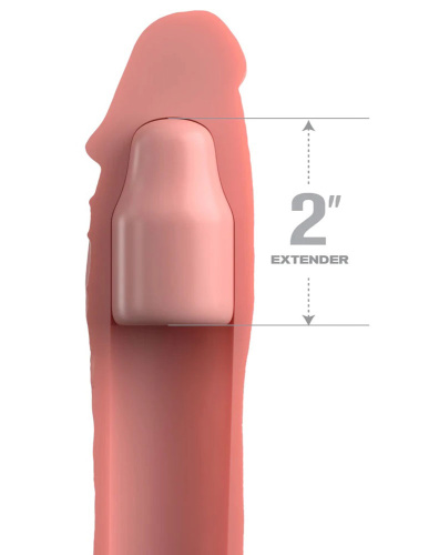 Fantasy X-Tensions Elite 6 Inch Extension With Strap - Light  2