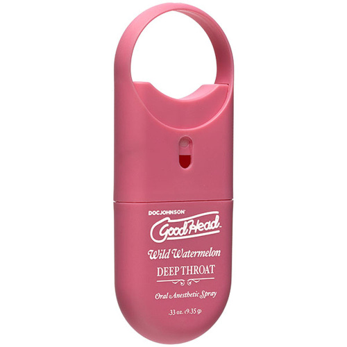 Goodhead - Deep Throat Spray to-Go - Wild  Watermelon - .33 Oz.  2