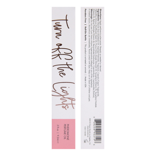 Turn Off the Lights- Pheromone Perfume Oil - 9.2 ml  2