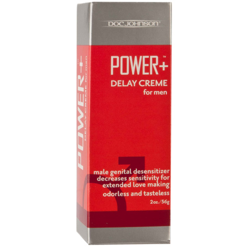 Power Plus Delay Creme for Men -  2 Oz. - Boxed  2