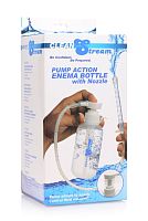 Pump Action Enema Bottle With Nozzle