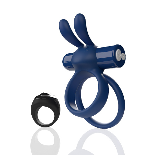 Screaming O Remote Controlled Ohare XL Vibrating  Ring - Blue  2