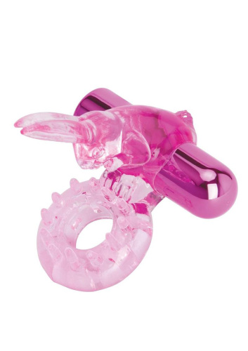 Bodywand Rechargeable Rabbit Ring - Pink  3