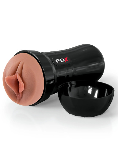 Wet Pussies - Super Luscious Lips Self  Lubricating Stroker - Brown  3